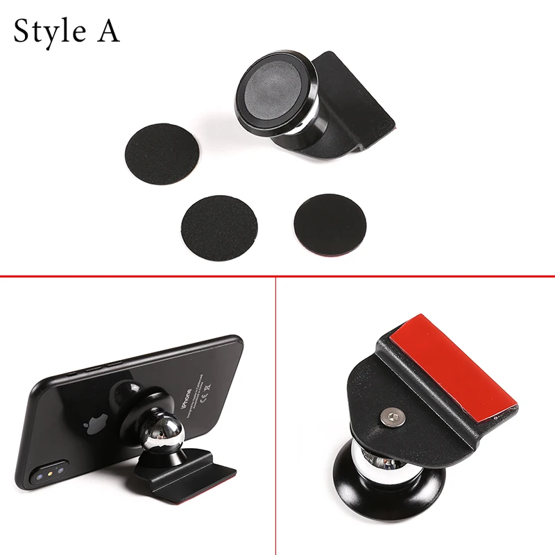 Aluminum Alloy Car 360-Degree Rotary Cell Phone Holder GPS Navigation Bracket Toyota Tacoma-Car Accessories