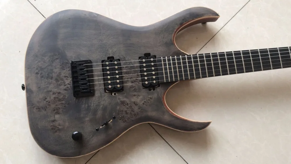 Mayones Duvell 6 или 7 струн гитара черное дерево гриф 5 слоев шеи болт-на Блокировка тюнеры mayones гитара