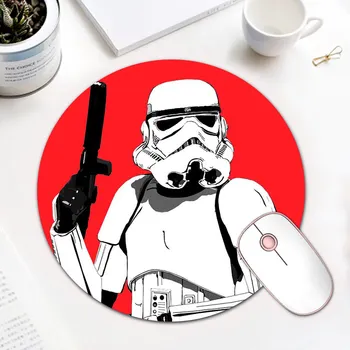 

Popular Imperial Stormtrooper Star Wars Printed Natural Rubber Computer Mousepad Desk Keyboard Mouse Pad Laptop Mice Mat