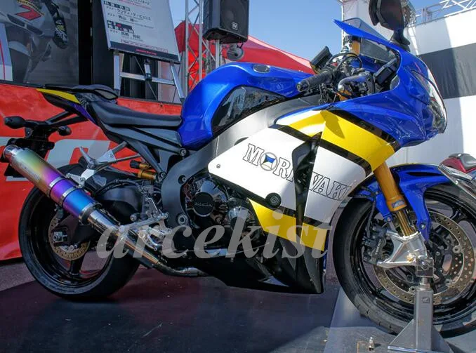 Литьевая форма) ABS Полный обтекатели комплект подходит для CBR1000RR 1000RR 2008 2009 2010 2011 08 09 10 11 синий желтый