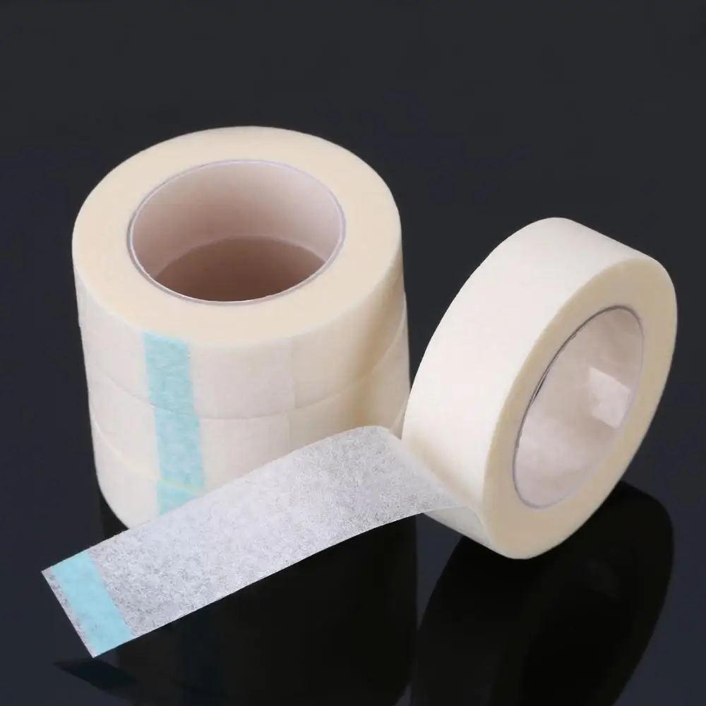 24 Roll Eye Lash Patch Medical Tape Security Protection Breathable Lint Free Under Eye Pads For 2