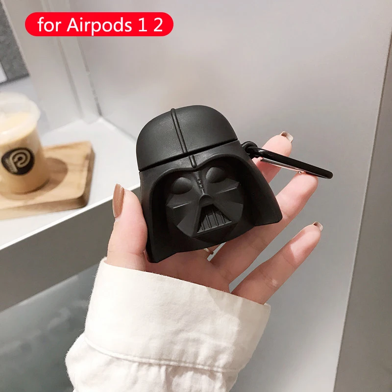 Мультяшные беспроводные наушники чехол для apple airpods 1 2 силиконовая мягкая кожаная гарнитура коробка для Airpods аксессуары Аниме Мальчики крышка - Цвет: 169