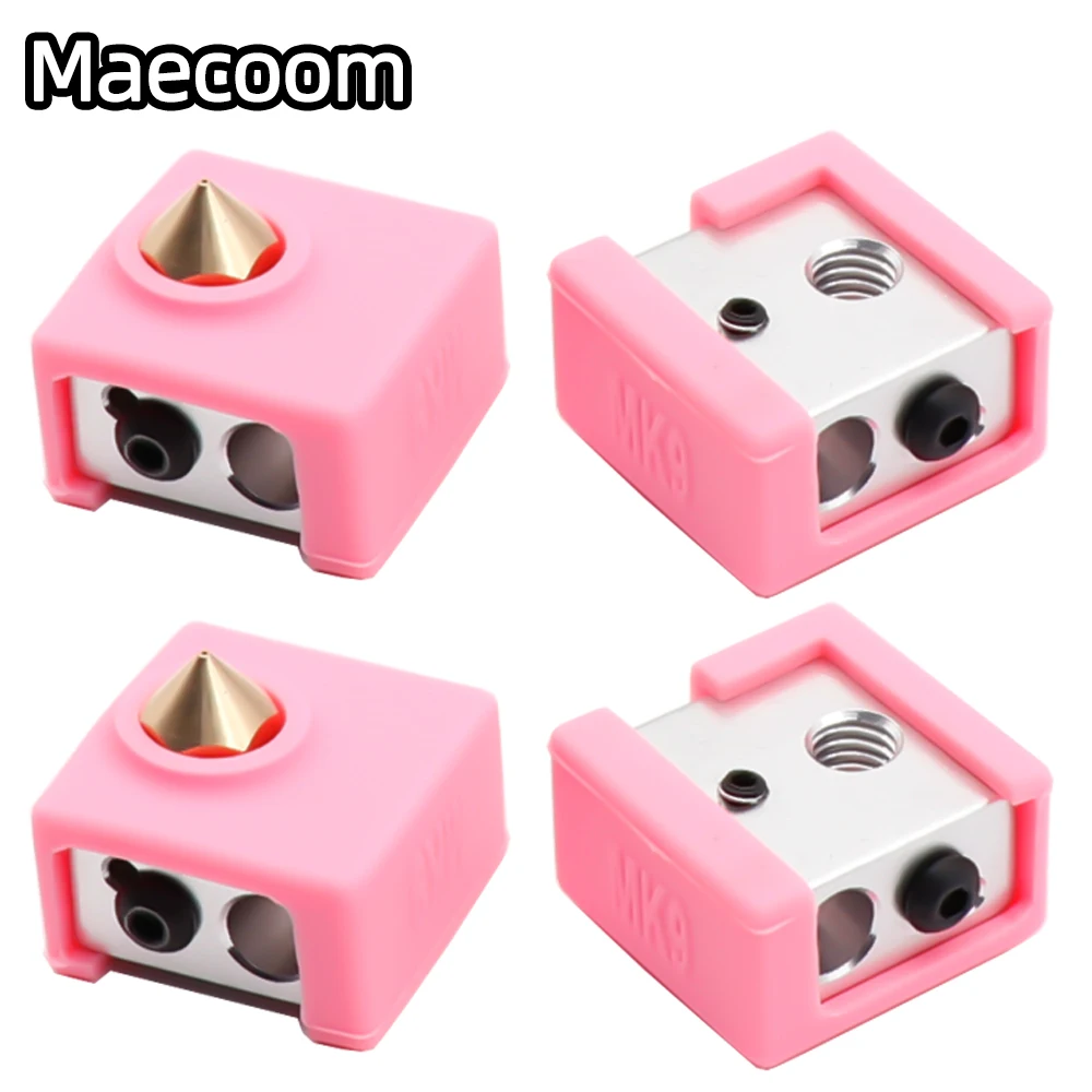 MK7 MK8 알루미늄 히터 블록, 인쇄 헤드 핫 엔드 히팅 블록, 3D 프린터 Anet a6 a8 i3, 20x20x10mm, 20x20x10mm