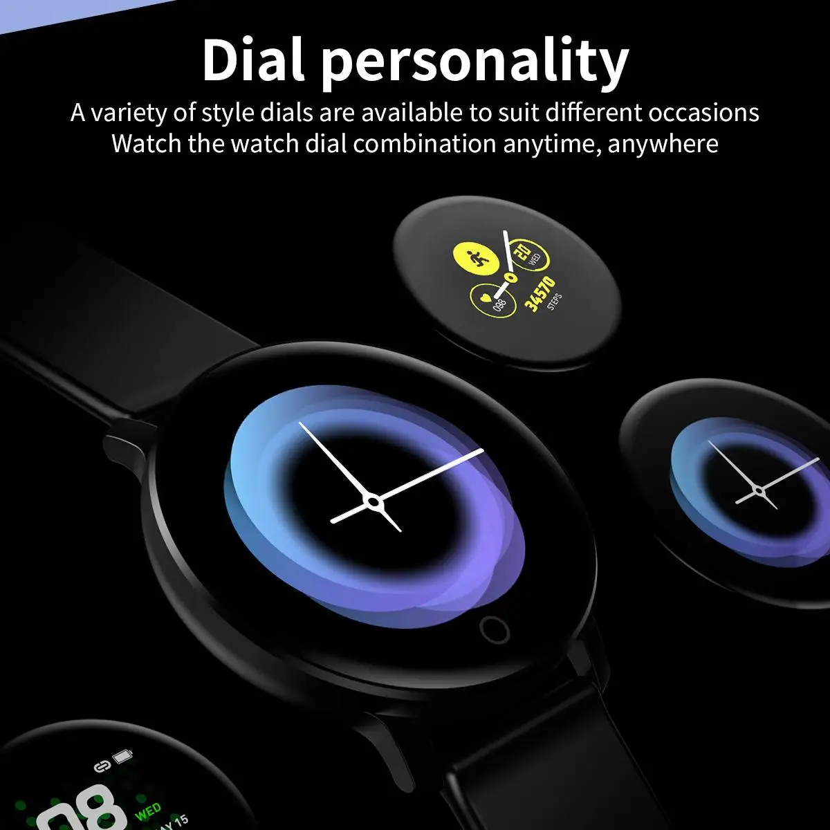 X9 Смарт часы bluetooth 1,3 дюймов цветной ips HD сенсорный экран браслет монитор сердечного ритма кровяного давления спортивные водонепроницаемые часы