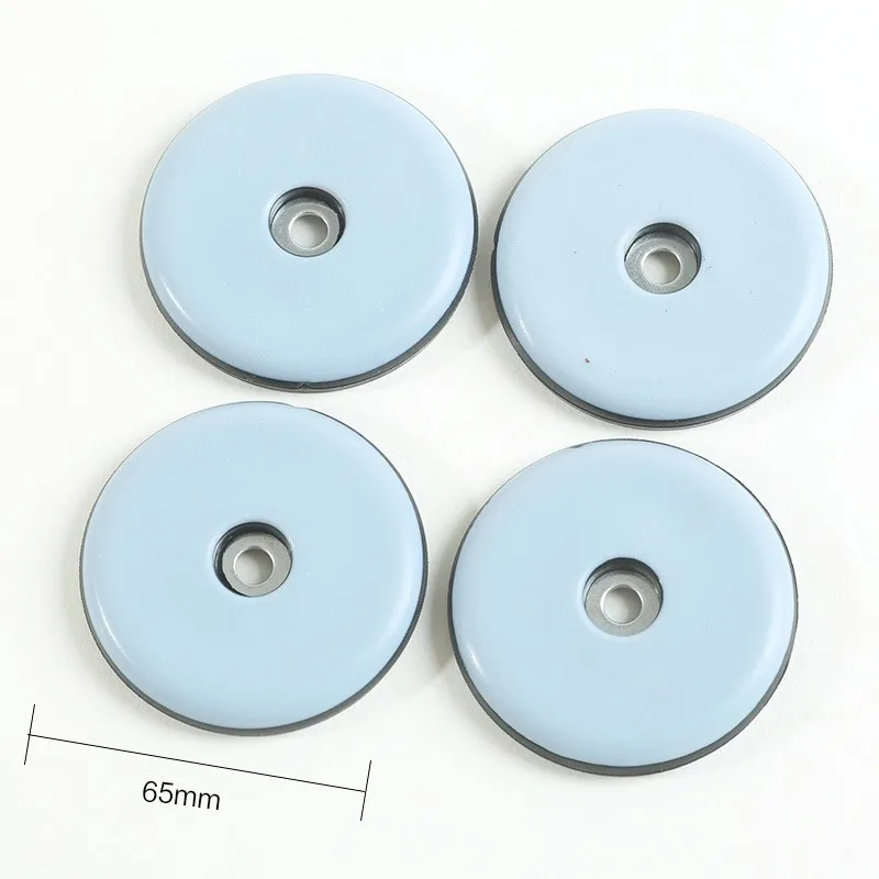 

4 Pcs/lot 65mm Furniture Sliding Pad Self-tapping Style , Table And Chair Foot Mobile Corner Crash Floor Protection Pad