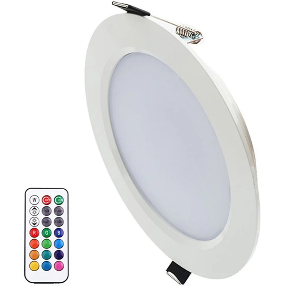 Dimmable Встраиваемый светодиодный потолочный панельный светильник, светильник RGB вниз, 13 изменений C2