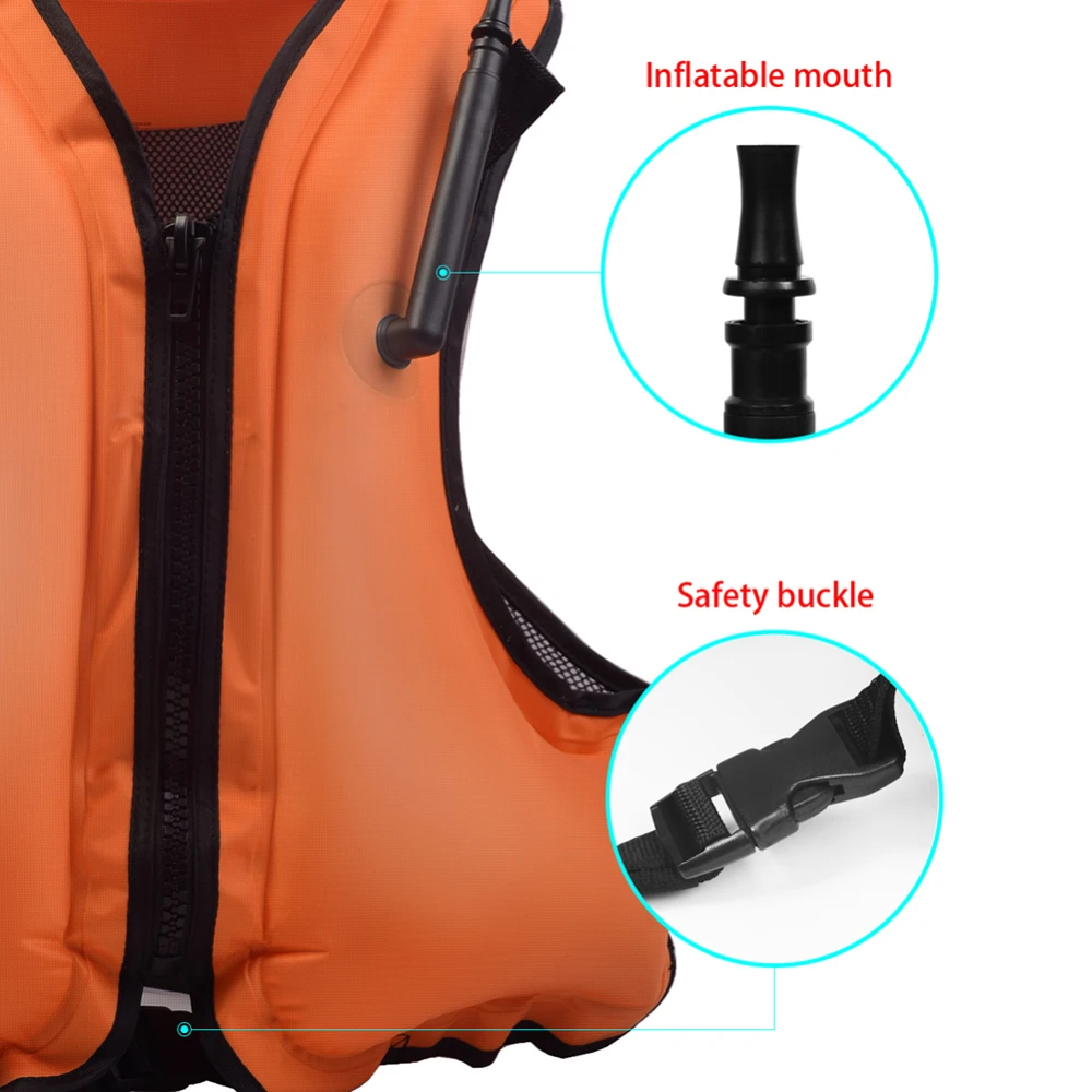 Swimming Boating Ski Drifting Life Vest with Whistle Water Sports Man kids Jacket Polyester Adult Life Vest Jacket
