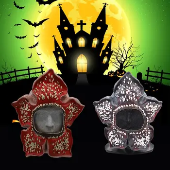 

Halloween Cannibal Flower Cosplay Mask Terror Latex Helmet MOMO Mask Halloween Costume Props Party Supplies For Adult Children