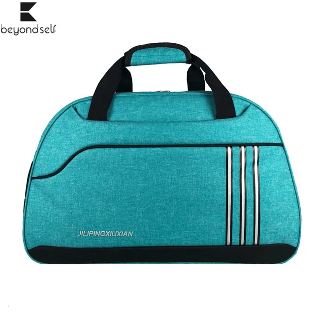 US $18.26 Gym Bags Women Men Sport Handbag Outdoor Sports Fitness Bag Waterproof Hand-held Cross Sportsbag Tr