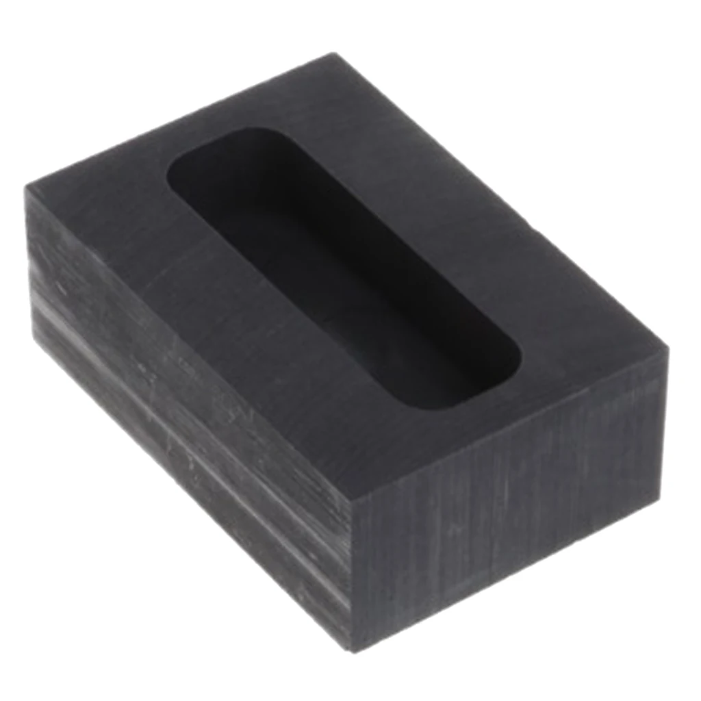 Black Graphite Furnace Casting Foundry Crucible Melting Tool Ingot Moulds