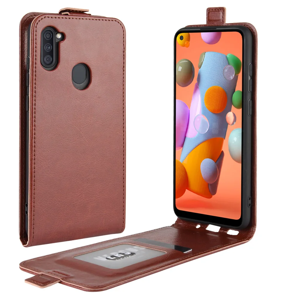 Luxury PU Leather Flip Case Vertical Open Down Up For Samsung Galaxy A11 US  A11 EU M11  A21  A21S  A31  A41 EU Coque (34)