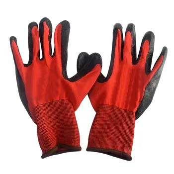 

Matte Wear Protect Durable Labor Free Size Working Dipped Hand Guards Anti Slip