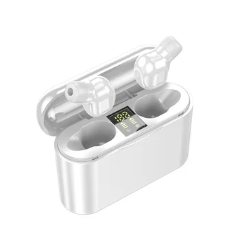 

Wireless Earbuds Bluetooth 5.0 Travel LED Battery Display Bilateral Stereo In Ear Portable With Charging Case Noise Cancelling