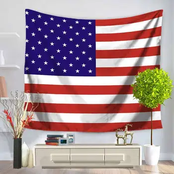 

National Flag Tapestry American Flag Wall Hanging Carpet Sheet Dust Cover Beach Throw Towel Bedspread Yoga Mat 230x180cm