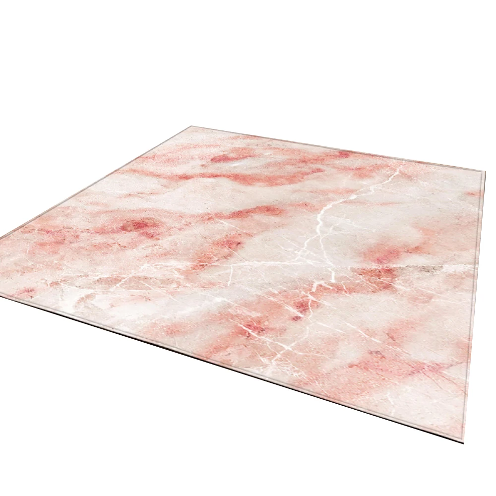 Мраморный ковер в скандинавском стиле для гостиной, спальни, ресторана, напольный коврик, размер на заказ, 3D ковер, белый меховой ковер, украшение для дома