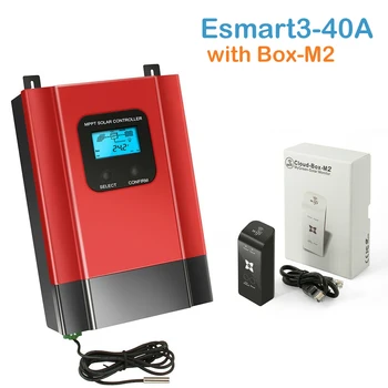 

Solar Charge Controller 40A 60A ESmart3 48V 36V 24V 12V Auto Backlight LCD Max 150VDC Input Energy Saving RS485 Port
