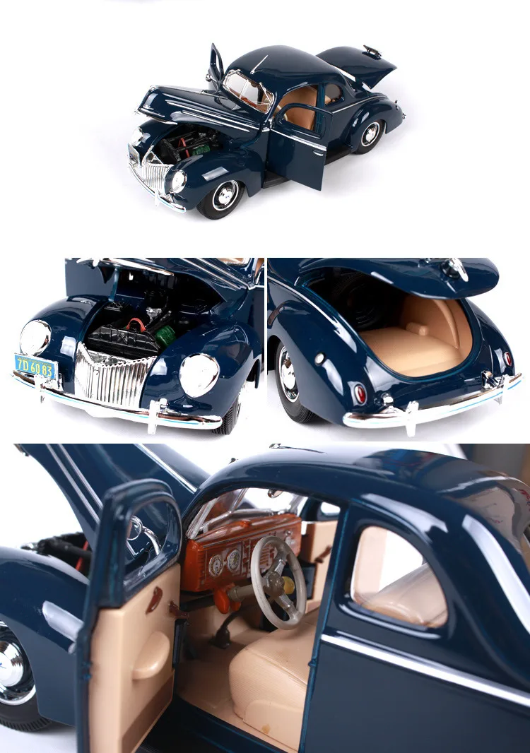 Maisto 1:18 1939 Ford классический автомобиль сплава Модель автомобиля Игрушечная машина украшение коллекционный подарок игрушка Литье модель