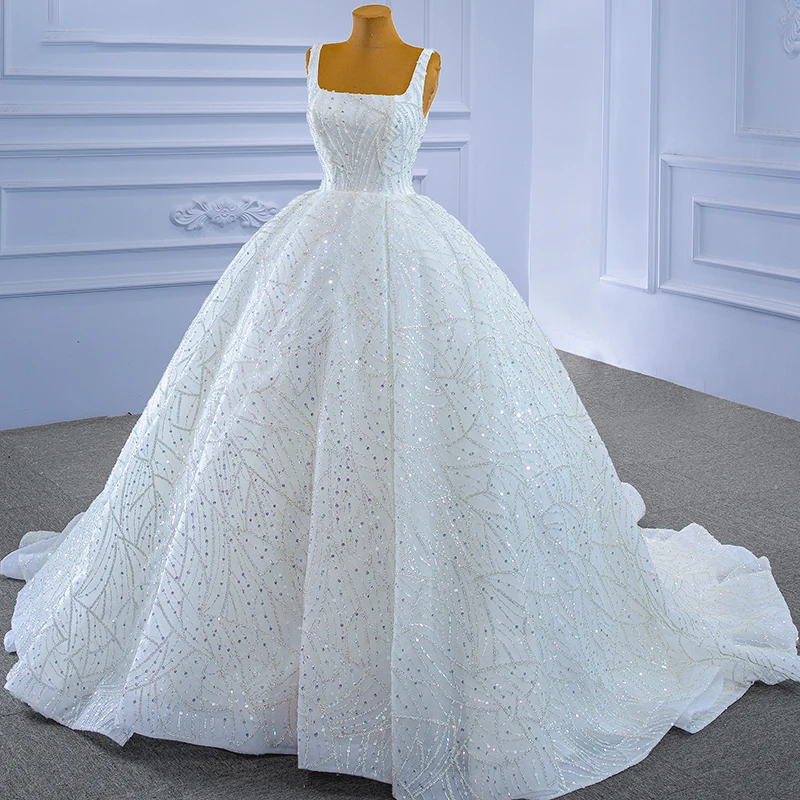 RSM67327 Fashion Wedding Dress New Design Women Ball Gown vestido de noiva pluz size vestidos de novia sencillos y elegantes 4