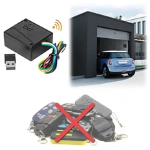Transmisor y receptor inalámbrico Universal para coche, Control remoto, receptor de apertura de puerta de garaje, 2,4G, conexión Bluetooth, Sensor USB