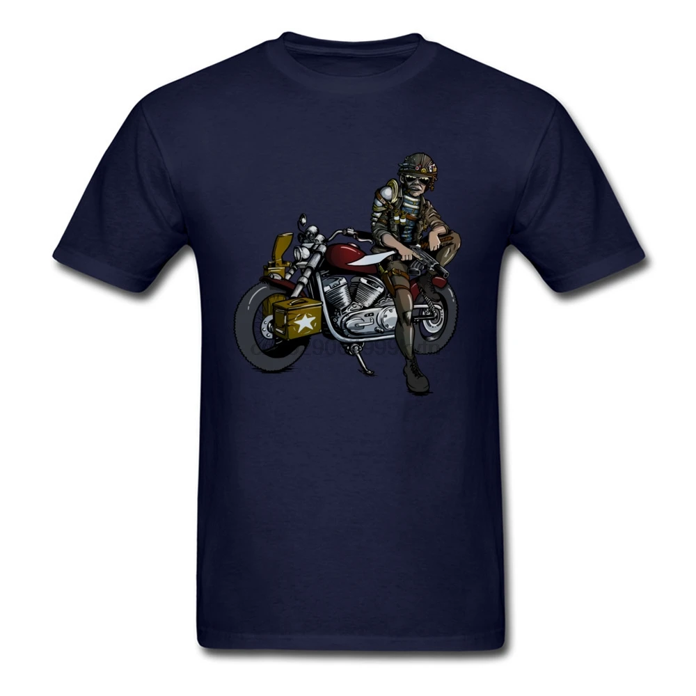 Cafe Racer войны футболка для мужчин Всадников апокалипсиса Moto байкерские мотоциклы