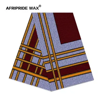 

Latest african print fabric AFRIPRIDE africa ankara print 100% high quality cotton traditional batik craft fabric A18F0505