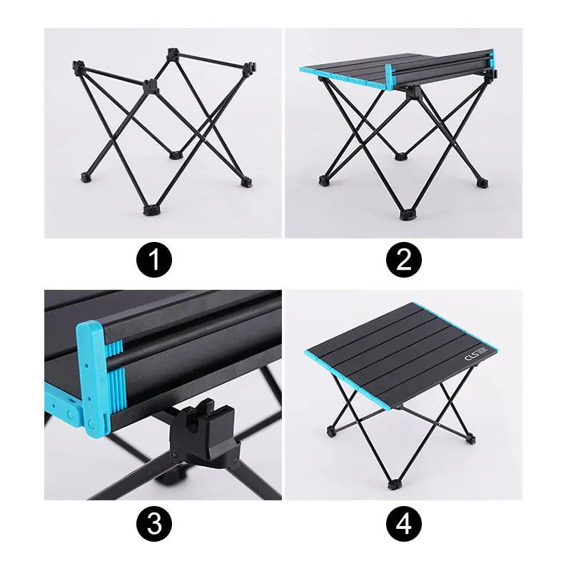 Folding-Tables-Candy-Light-Color-Desks-Picnic-Outdoor-Aluminum-BBQ-L-Size (3)
