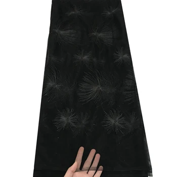 

PROMOTION SALE .5yard/lot by Epacket 2020 High Quality French Lace Russian African Lace Fabric For Party Dress Free shipping