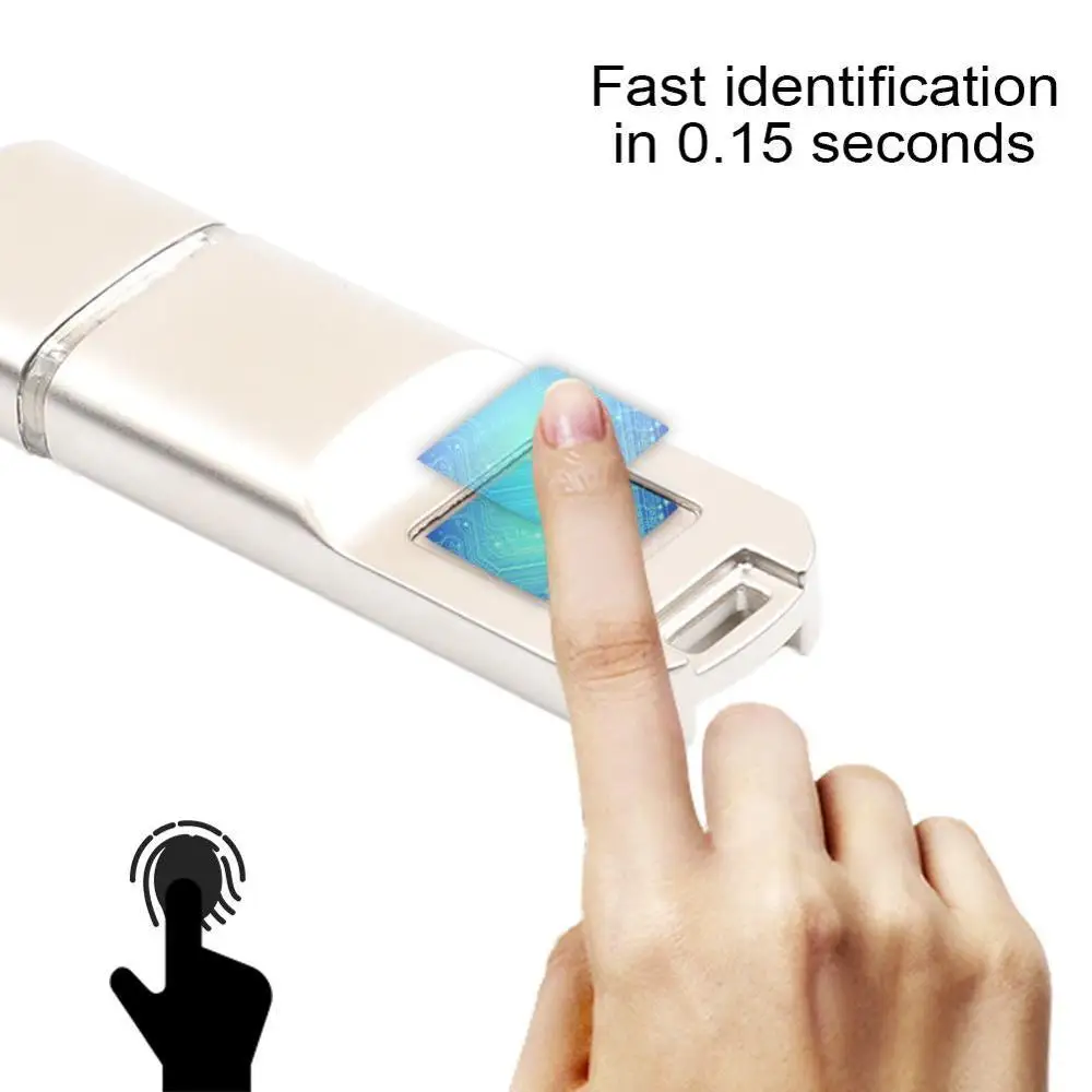 Шифрование отпечатков пальцев флеш накопитель USB 3 0 U Диск высокоскоростной