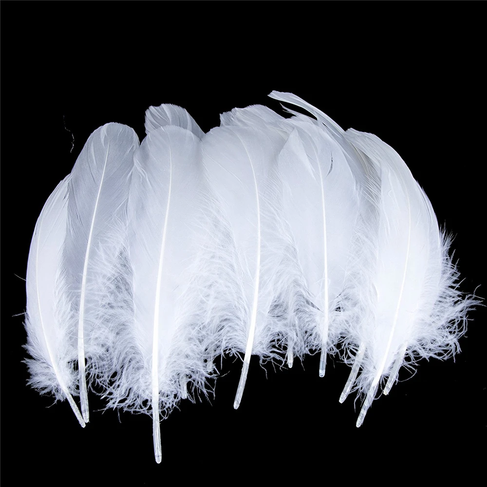 Peppermint Green Goose Nagoire Feathers for Crafts and Decoration