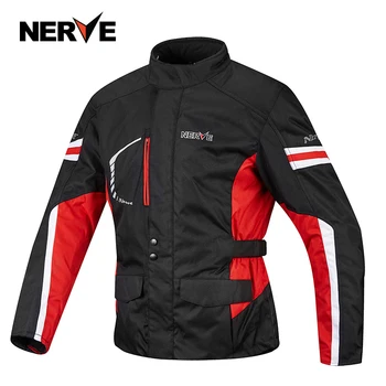 

Nerve Paros Professional Motorcycle Rider Jacket Mens Motocross Racing Jackets Riding Jackets Waterproof Breathable Motor Cloth