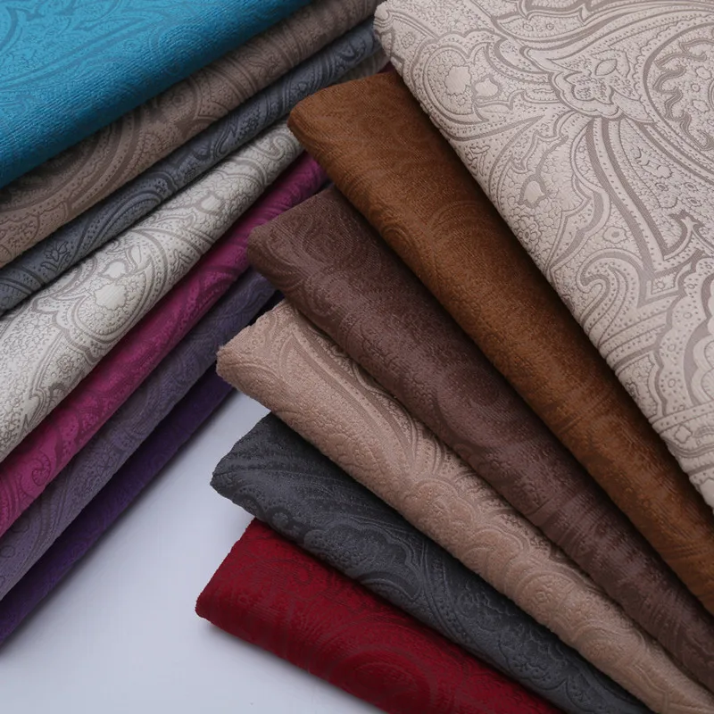 

Wide 57" Embossed Velvet Upholstery Sofa Fabric By the Yard Flannel Cushion Soft Cover Engineering Background Material