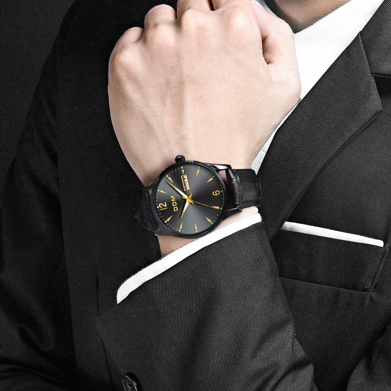 

DOM (Dom) Clean Steel Simple MEN'S Watch 30 M Depth Waterproof--Bath Swimming M-11BL-1M89