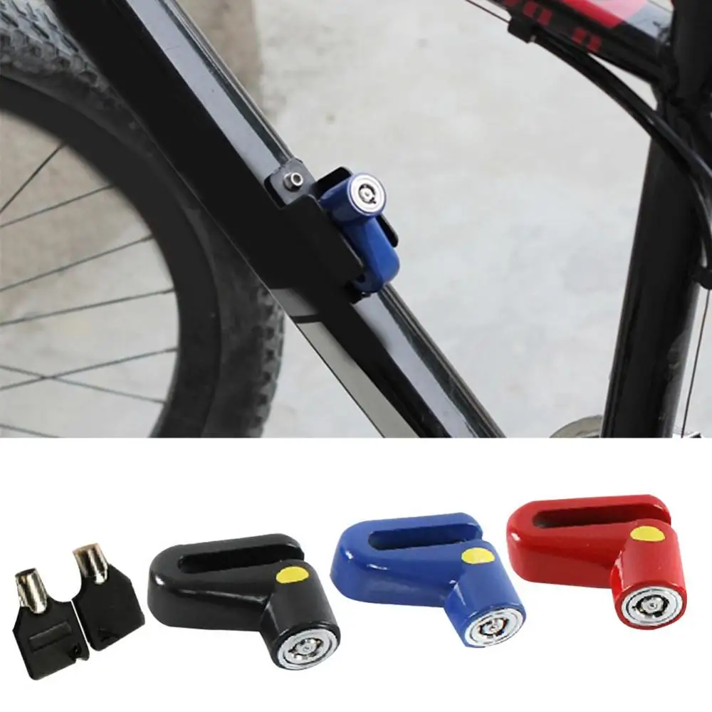 Heavy Duty Motorcycle Mountain Bicycle E-Bike Disk Brake Safety Anti-Theft Lock
