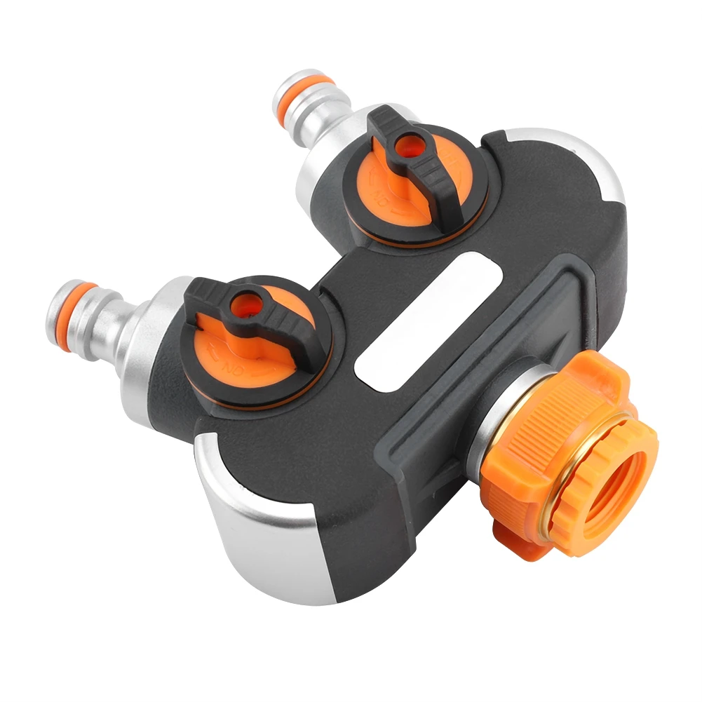 Garden Y Shape Water Pipe 4 Way Adapter Tap Hose Valve Splitter Faucet Connector EU 2 Way Garden Bonsai Watering