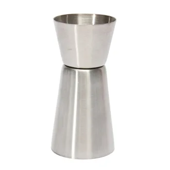 

10Pcs Jigger Drink Shot Measure Cup Universal Glass Measuring Cup 20-50ml 2-End Jigger Single Double Cocktail Wine Measure Cups