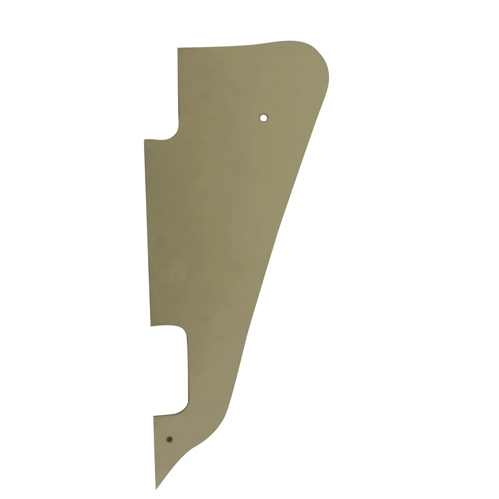 Запчасти для гитары Pleroo-для Les Paul Guitar Pickguard, чистая, кремово-желтая, белая