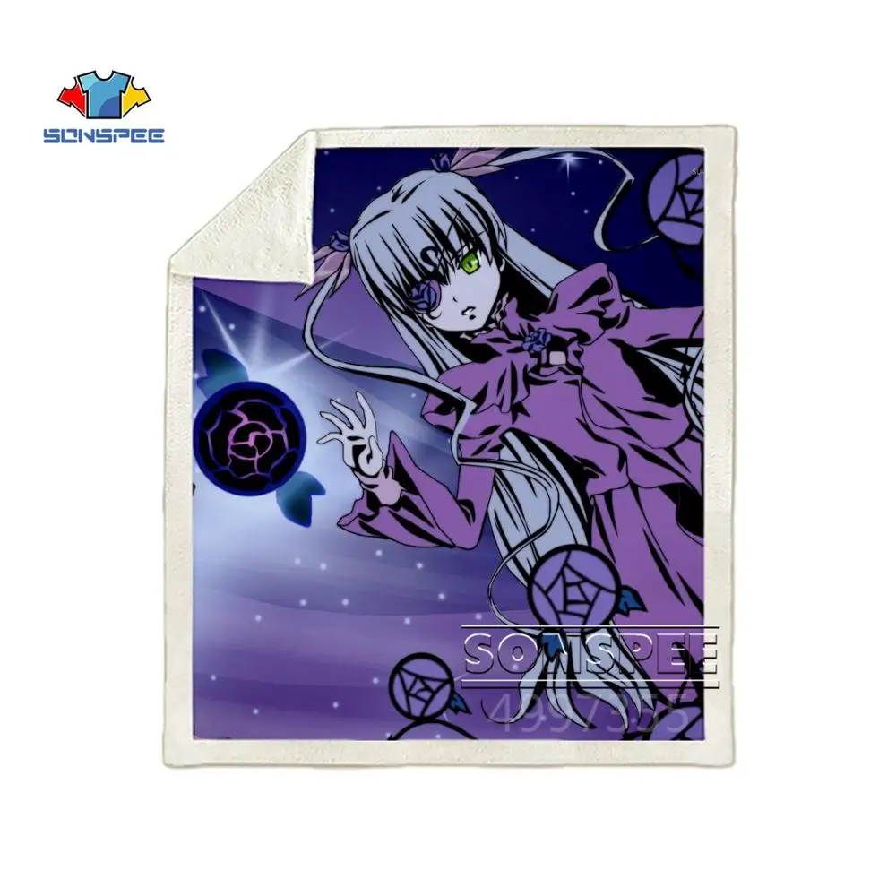 14 SONSPEE Rozen Maiden аниме Харадзюку для детей и взрослых, 3d принт, одеяло, теплый диван, Стёганое одеяло, покрывало для путешествий, постельные принадлежности, Фабричный магазин B127 - Цвет: 14