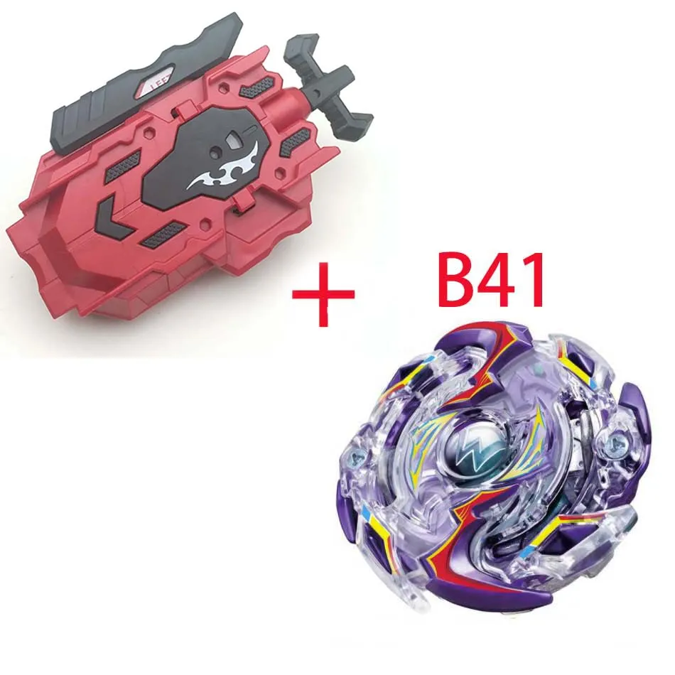 B-41 Стиль комплет Lanceurs Beyblade Burst B-129 B-130 Арена Jouet Vente Bey Lame et Bayblade Bable Vidange Fafnir Phoenix Blayblade - Цвет: B-41