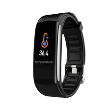

New Smart Watch Men Women Waterproof Wristband Body Temperature Monitor Smartwatch Fitness Bracelet for IOS Android Phone