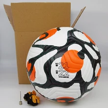 New 2021 2022 Soccer Ball Football Match Training Balls Size 5 High Quality PU Seamless Custom Team LOGO Name