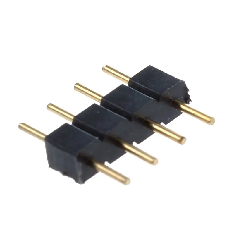 

1X RGB 3528 5050 LED STRIP LED ADAPTER DC BOLT CONNECTORS TRANSFORMER 4 Pin Connector