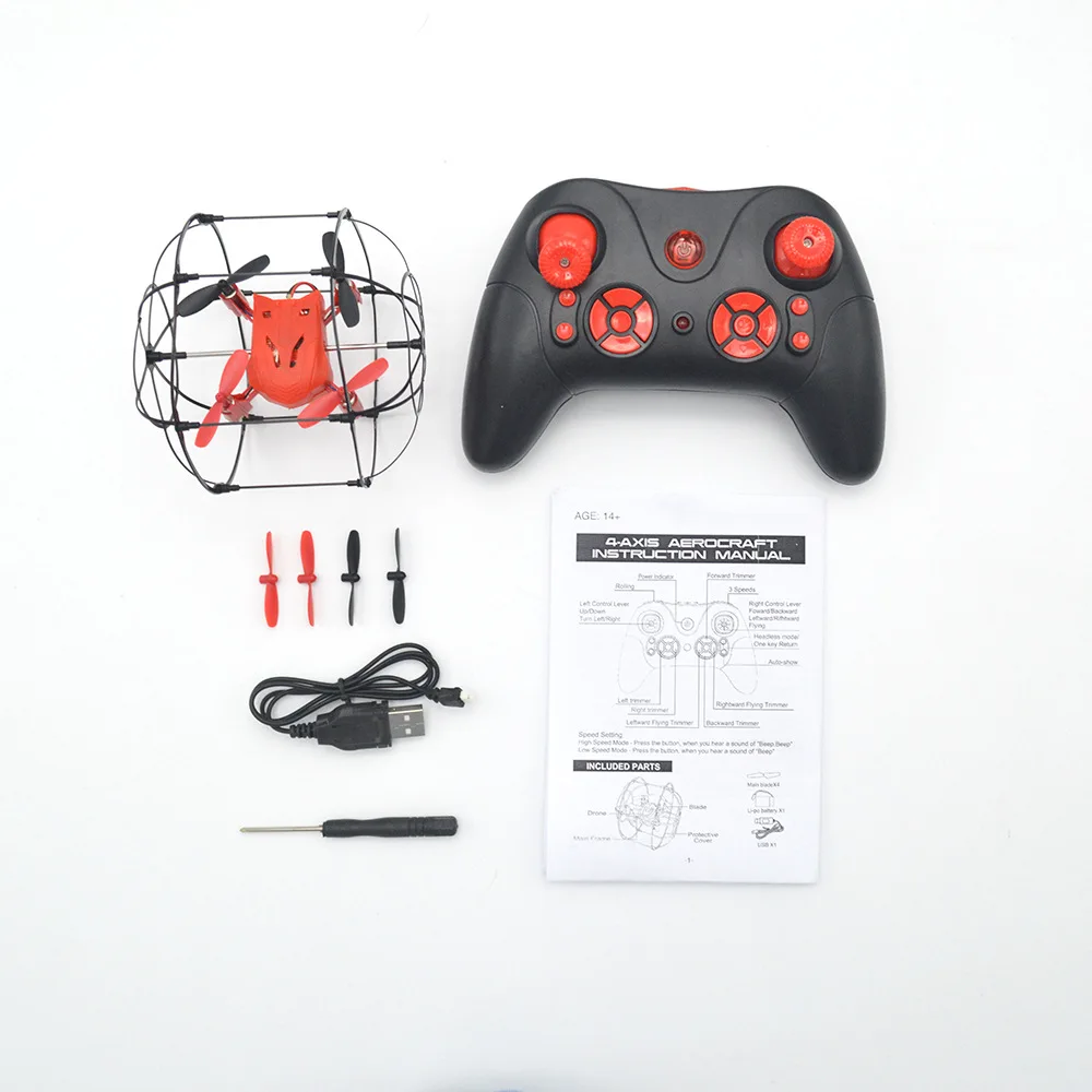 

Lh-x22 Airplane Remote Control Spherical Aircraft-Climbing up A Wall-Ground Walking Quadcopter Four-Rotor