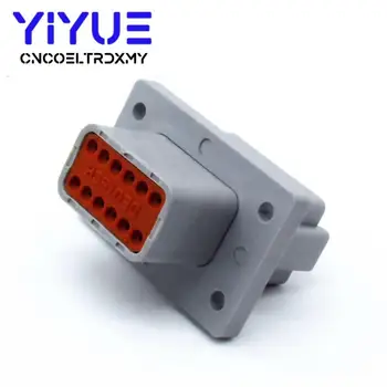 Deutsch Connector DT04-12P-L012 male and female 12 Pin Automotive Connector with Terminals deutsch dtm 2 3 4 6 8 10 12p male female auto waterproof connector with pins terminals automotive sealed plug