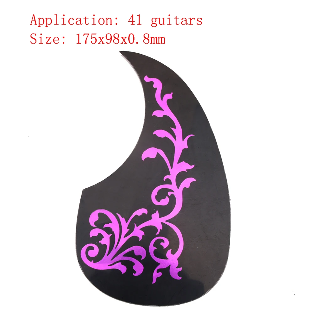 Акустическая гитара pick guard pick Guard Dickquard самоклеящаяся целлюлоидная пластина для 4" 40" 3" 38" аксессуары для гитары - Цвет: Type 5