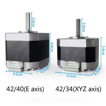 

42/34 42/40 42 Stepper Motor XYZ Axis E Axis Low Noise Motor for 3D Printer AXYF
