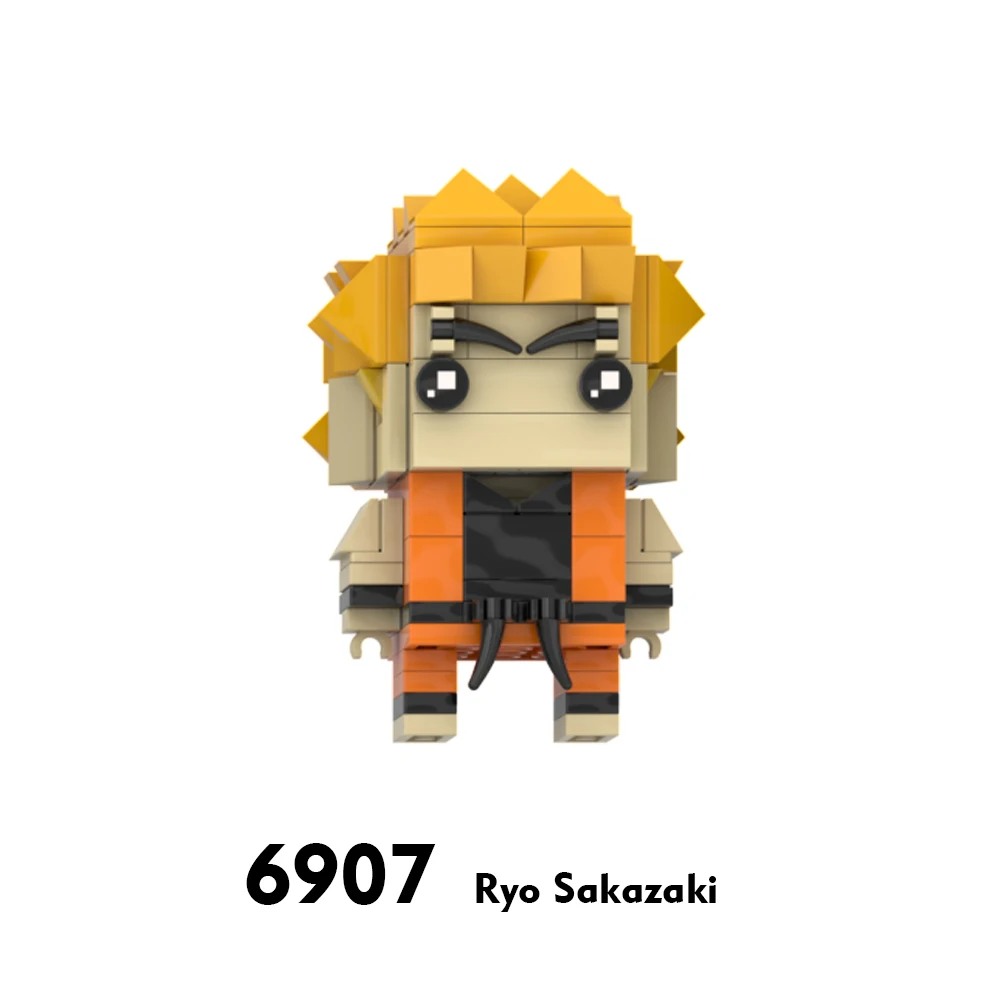 Новое поступление DIY moc строительные блоки Kings Orochi махровая экшн-кукла-перчатка соскальзывает брикхедз для детей Подарки