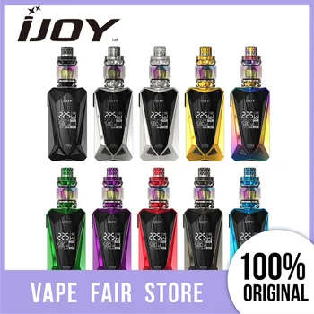 

Original IJOY Diamond mini kit 2/5.5ml Diamond Subohm Tank with Mesh/DM coils 225W Millisecond fire Mod no 18650 Battery Vape