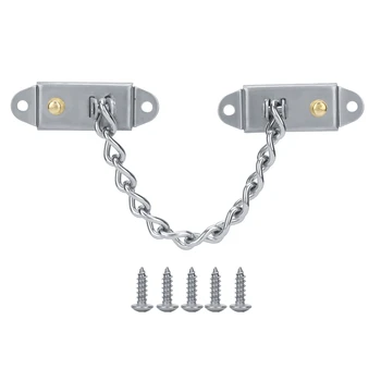 

Stainless Steel Children Safety Anti-Theft Door Chain Lock Security for home hotel kindergarten