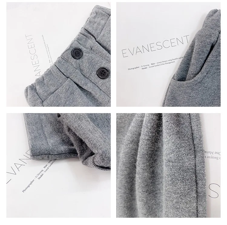 Baby Boy Pants Casual Harem Pants 1 2 3 4 5 6 Years Toddler Baby Autumn Trousers Elastic Waist Sweatpants Children Pants