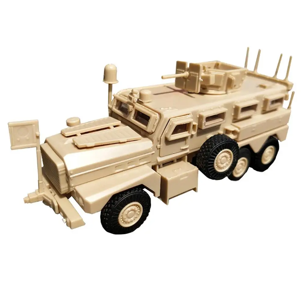 1/72 моделирование 6X6 военный грузовик Модель 3D головоломка строительные игрушки